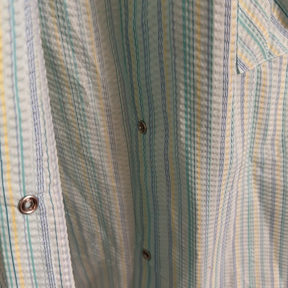 Women's Blue Striped Nightgown box Dur‎ size medium - Picture 5 of 6